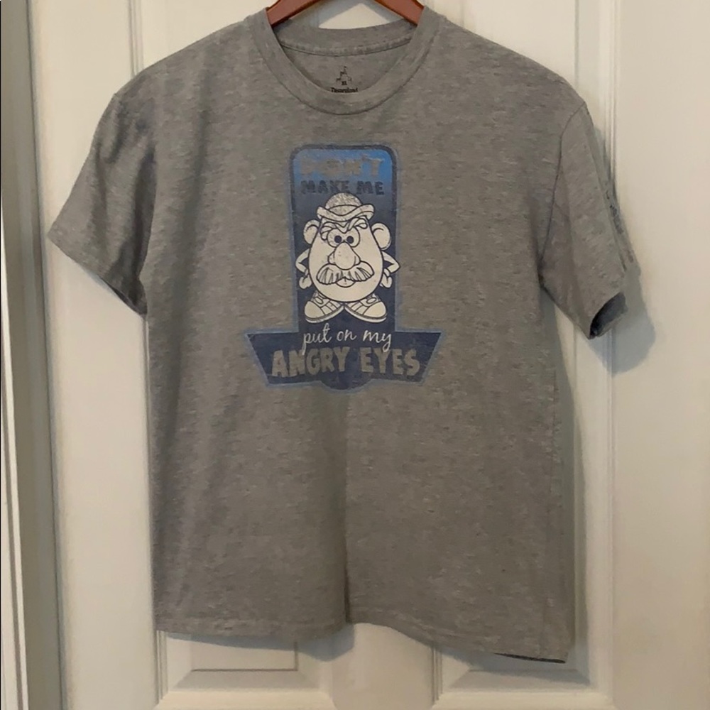 Mr .Potato Head angry eyes!